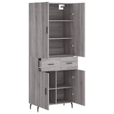thumbnail of Helloshop26 - Buffet credenza cassettiera armadio mobile contenitore organizer cucina soggiorno salotto rovere Sonoma alto 69,5 x 02_0035416
