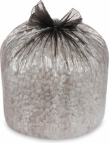 thumbnail of 500x Mülleimerbeutel Müllbeutel 18 Liter 45 x 54 cm schwarz