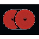 thumbnail of AEG HE604070XB Glaskeramik-Kochfeld 60 cm – Zweikreis- und Bräterzone, OptiFit Frame