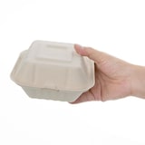 thumbnail of Fiesta Compostable - Hamburgerboxen aus kompostierbarer Bagasse, 15,2 cm (500 Stück)