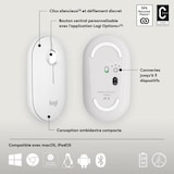 thumbnail of LOGITECH - Souris sans fil - Pebble Mouse 2 M350s - Blanc - (910-007013) Logitech