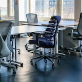 thumbnail of Bürostuhl / Drehstuhl ERGO LINE II Stoff blau hjh OFFICE