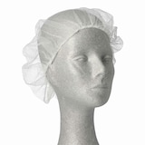 thumbnail of 200x Haarnetze Kopfhauben dezente Haarfixierung aus Nylon Ø 55-62 cm weiss