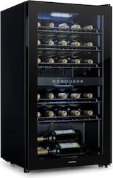 thumbnail of Klarstein Shiraz 29 Duo Weinkühlschrank 2 Zonen 80L/29 Flaschen 5-22°C Touch Schwarz
