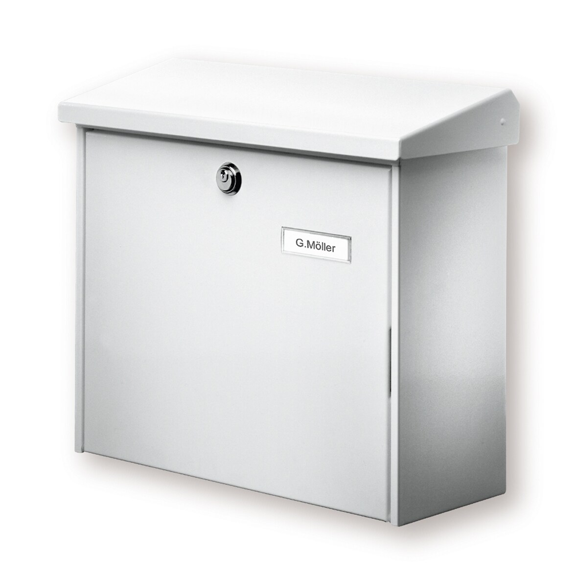 BURG-WÄCHTER Brievenbussen Metaal 152 mm 384 mm 344 mm wit