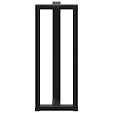 thumbnail of Helloshop26 - Set di 2 gambe per tavolo da bar a forma di T robuste e dal design moderno 40 x 35 x 100 cm acciaio nero 02_0057348