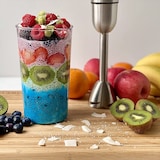 thumbnail of KLAMER Stabmixer Set 800 Watt, 4 in 1 Pürierstab Edelstahl mit stufenloser Geschwindigkeit und Turbo-Funktion