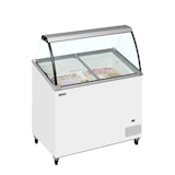 thumbnail of Vitrina para helados IC301SCE+SO – 230 L, Exterior Blanco de Tefcold