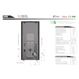 thumbnail of TJ - Estufa de Pellets Modelo Vera de 15 kW - Color Blanco