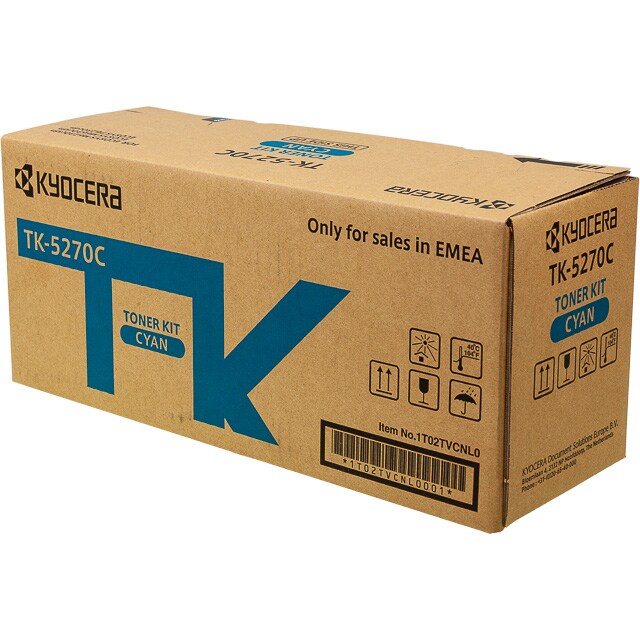 Láser/fotocopiadora KYOCERA TK5270C KYOCERA M6230CIDN TONER CYAN