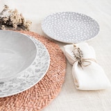 thumbnail of Bidasoa Aquilea Vajilla Porcelana Gris 12 piezas 4 personas