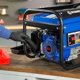 thumbnail of EBERTH 3000 watt noodstroomaggregaat Stroomgenerator Stroomaggregaat met 6,5 pk benzinemotor, 4-takt, luchtgekoeld, 2x 230V, 1x 12V, trekstart