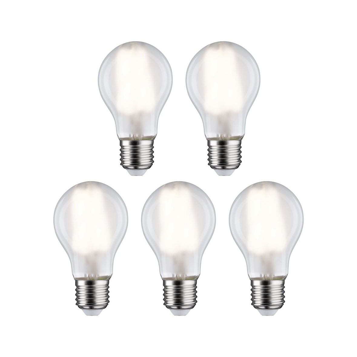 Paulmann Filament 230V LED Birne E27  5x806lm 5x7W 4000K  Matt 29091