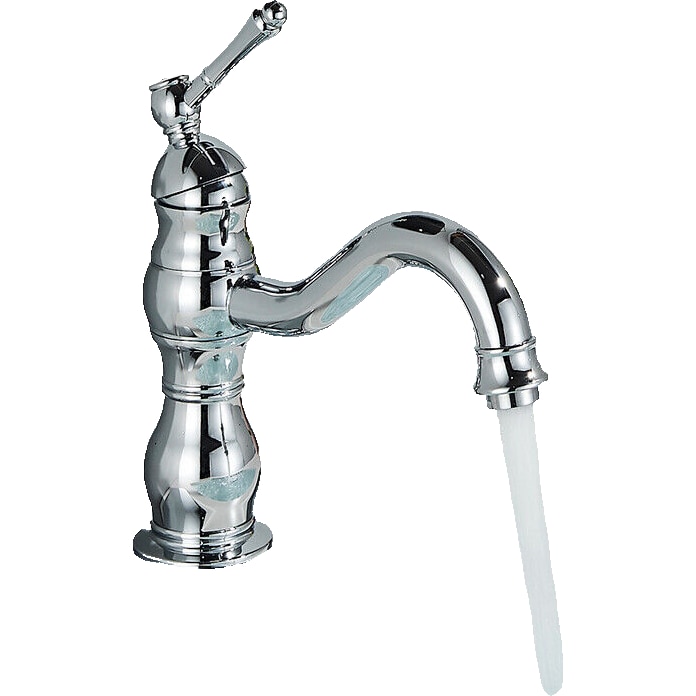 NALA | vintage hotel gastro chroom glanzende lage badmengkraan | retro premium RVS kraan wastafel klein | mengkraan 2 aansluitingen