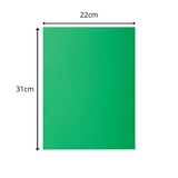 thumbnail of Exacompta - Réf. 800004E - Paquet de 100 sous-chemises ROCK''S 80 g/m2 - dim 22 x 31 cm pour A4 - couleur sapin