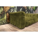 thumbnail of Sofá KAWOLA ROSARIO de 2 plazas de terciopelo verde musgo