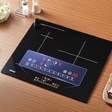 thumbnail of CIARRA Flex inductiekookplaat 60cm inbouwkookplaten 3-zone inductiekookplaat BOOST VM3BFBIH