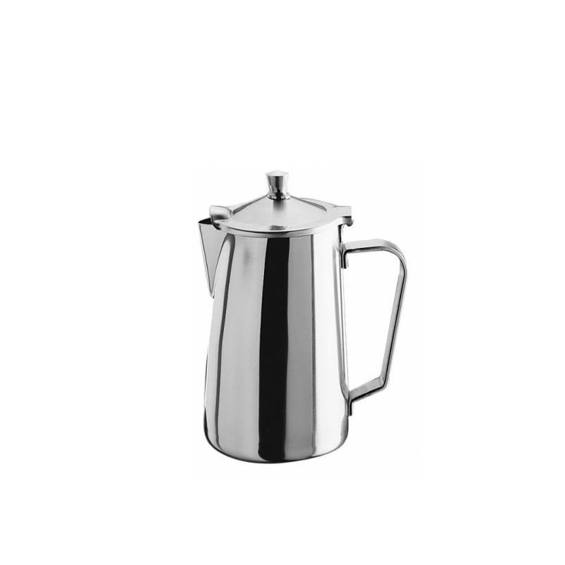 Pintinox caffettiera cl 60, conica satinata in acciaio 18/10 qualità professionale
