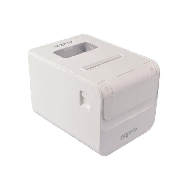 Impresora De Tickets Termica Approx Apppos80Amusewh 250Mm/S Papel 80Mm Corte Automatico Usb Lan Rs232 Rj11 Para Cajon Portamoned
