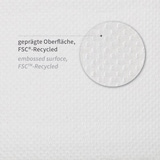 thumbnail of Papierhandtuch 2-lagig Recyclingpapier V/ZZ-Falzung 21x23 cm Falthandtuch Papierhandtücher
