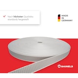 thumbnail of BAUHELD 50m Rollladengurt 23mm Grau