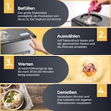 thumbnail of KLAMER 2-in-1 Eismaschine & Joghurtbereiter 2 L, 180 W Eiscrememaschine aus Edelstahl mit Kühl- und Heizfunktion, hausgemachtes Speiseeis mit selbstk…