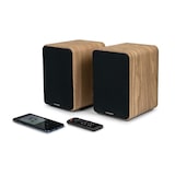 thumbnail of Thomson Ws602duo - Ensemble De 2 Enceintes Avec Caisson En Bois - 100w - Bluetooth 5.0 - 2 Sorties Rca - Bois Clair