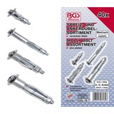 thumbnail of Kraftmann 8139 Spreiz- und Ankerdübel Sortiment 40tlg 4-5-6mm kurz und lang