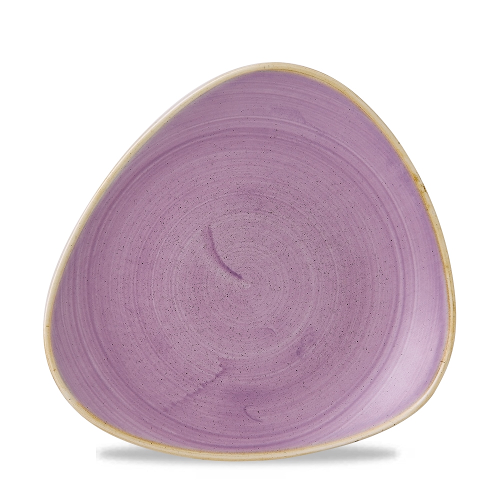 Churchill Stonecast Teller Triangle 22,9 cm, Lavender