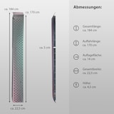thumbnail of TRUTZHOLM 2 x Auffahrrampe 180 cm Tragkraft 400 kg Stahl grau profiliert Verladerampe Rampe
