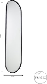 thumbnail of Fragix Boston Ganzkörperspiegel Oval - Schwarz - Metall - 150x40