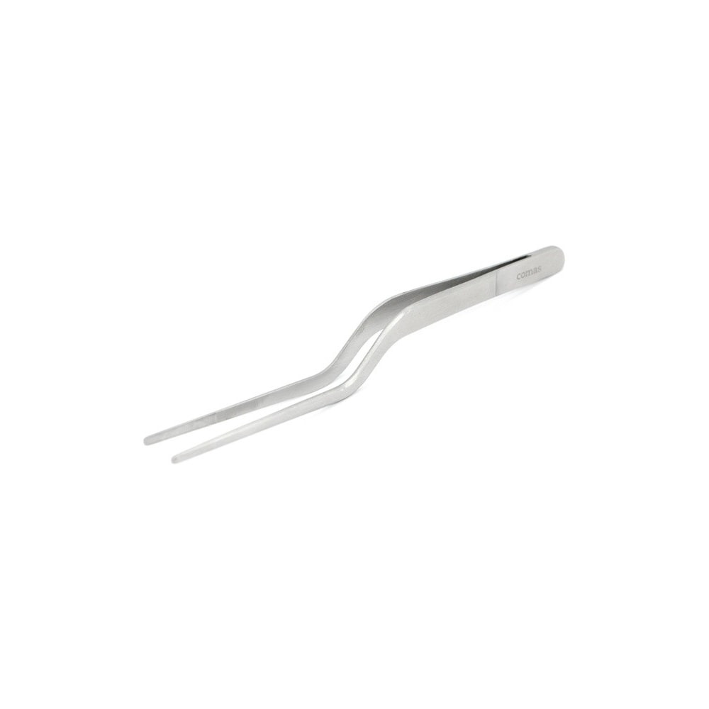 Comas 14,5 cm gebogen roestvrijstalen koks tang