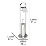 thumbnail of WENKO Exclusiv Stand WC-Garnitur Mod. Vasto Edelstahl