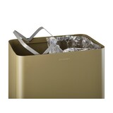 thumbnail of Poubelle de tri sélectif Venus Signature - 2x40l - gris olive mat - RAL 7002