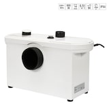 thumbnail of WC Hebeanlage, Fäkalienpumpe Dusche Waschbecken mit Zerkleinerer 600W