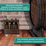 thumbnail of PRIOstahl Möbelrollen Transparente Rollen 50mm 2x Lenkrollen + 2x Bremsrollen