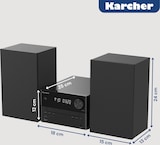 thumbnail of Karcher MC 6475D Stereoanlage / Kompaktanlage mit DAB+ Radio, CD-Player, Bluetooth, USB und 20W RMS