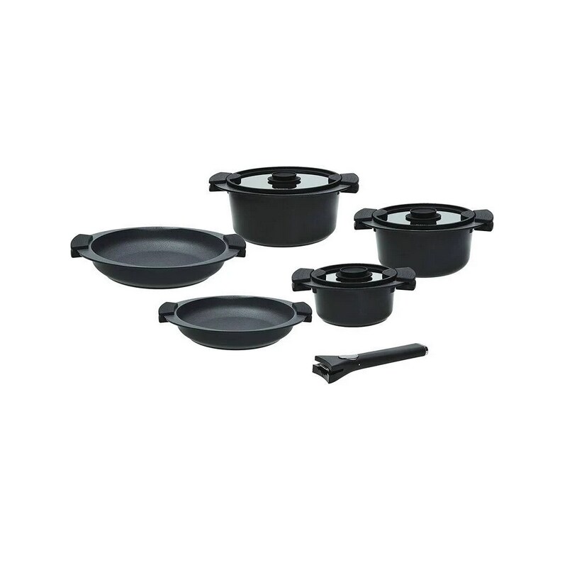 Set batteria 8 pezzi avantspace nero ya79108avsp