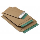 thumbnail of 100x Versandtaschen aus stabiler Vollpappe PP V04.06 285x365x -30mm B4 braun