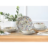 thumbnail of CreaTable Arabesque Rot Kombiservice 18-tlg Steingut