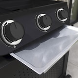 thumbnail of MF - Barbacoa de Gas FLAVO 60 - 3 Quemadores - Plancha y Parrilla de Hierro Fundido - Termómetro - Montaje Rápido - Para 10 Comensales