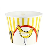 thumbnail of 240 pezzi. Cubetti di pollo fritto con coperchio, disegno giallo (4500cc) Ref GDP178.66