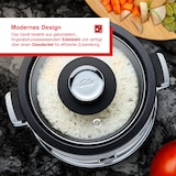 thumbnail of Solis Reiskocher, Dampfgarfunktion, 1,2 Liter, Warmhaltefunktion, beschichtet