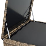 thumbnail of tectake Conjunto de rattan Siena  Natural/Cinzento Escuro