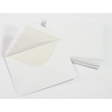 thumbnail of PREMIUM Briefumschläge C6 weiss, gefüttert 100/qm, 250 Stück, weiß mit Innenfutter / Seidenfutter