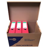 thumbnail of 10x Archivbox Lagerbox 400x320x290mm extrem stabil bis 250kg stapelbar