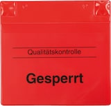 thumbnail of Magnetisches Kennzeichnungs-Pad Gesperrt, rot, Kunststoff, 230x220x35mm, 5/VE