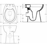 thumbnail of Helloshop26 - Toilette haute sans bord avec fermeture douce cuvette WC siège de toilette salle de bain maison intérieur 7 cm 02_0003564