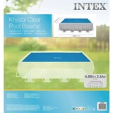 thumbnail of Intex - Rechteckige Luftpolsterpoolabdeckung 4,88 x 2,44 m blau