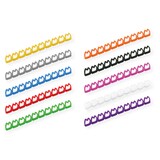 thumbnail of VALUE Kabelmarkierungsset für Patchkabel, 4 - 5,5mm, 10 x 10 St., mehrfarbig